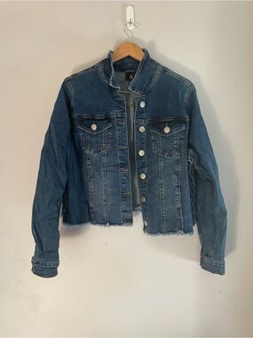 Love & Legend | Stitched Side Design Denim Jacket